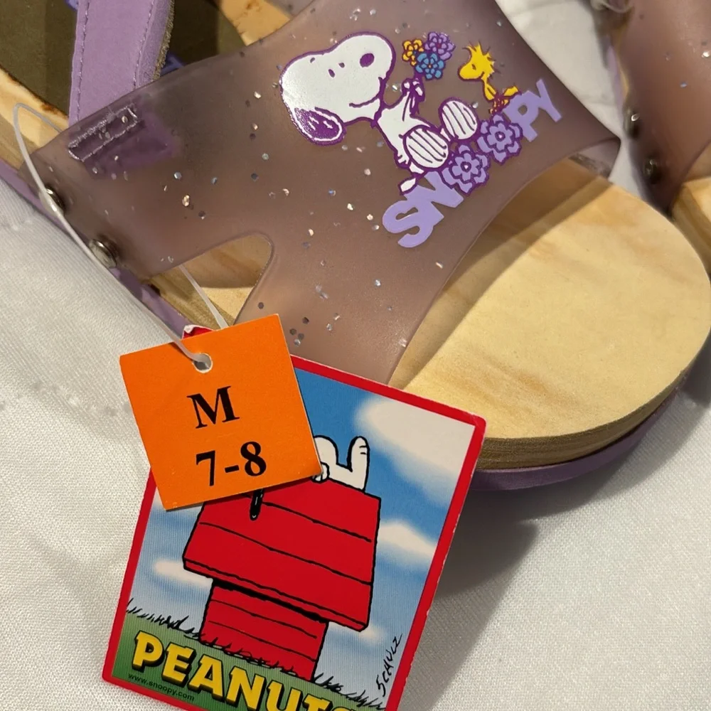 Vintage Peanuts Snoopy Kids Snoopy Sandals